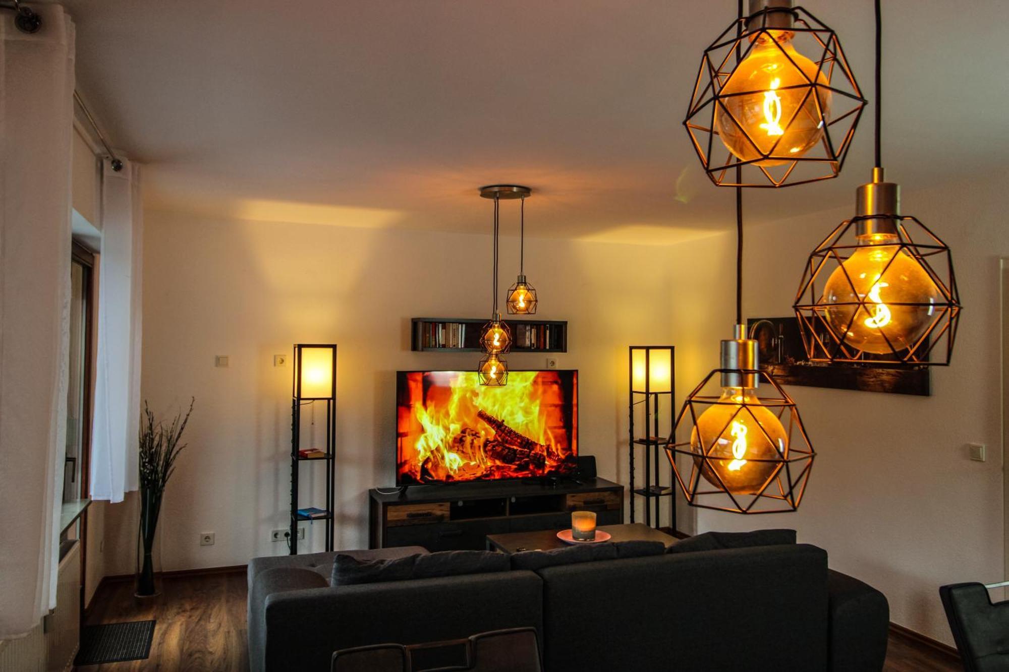 Moderne FeWo SKY Netflix Terrasse Burgblick Boxspringbett Waschtrockner Bullay Exterior foto
